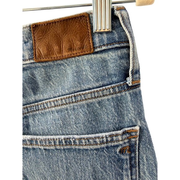 Madewell High-Rise Slim Boyjean Denim Jeans Womens Size 27 Medium Wash Casual Ev - Picture 10 of 12